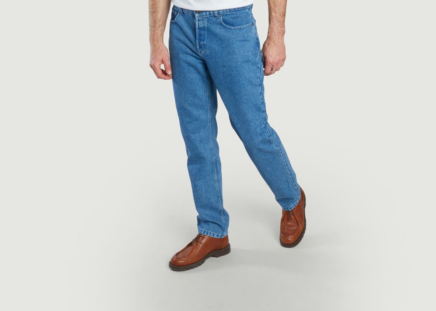 Jean regular 14oz Bleach - L'Exception Paris