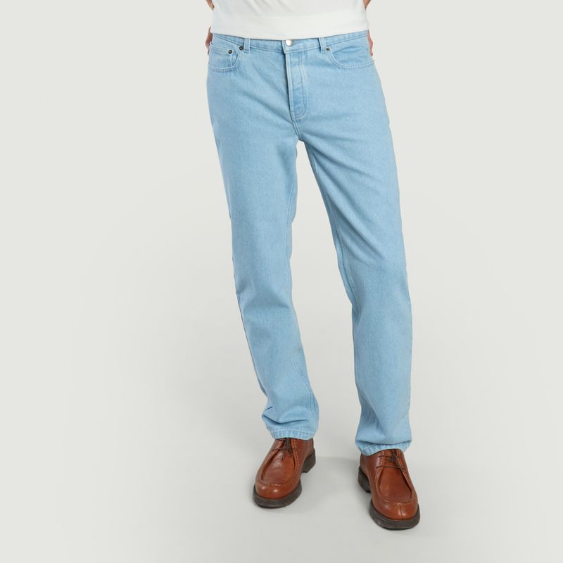 Jean regular 14oz Light Bleach - L'Exception Paris