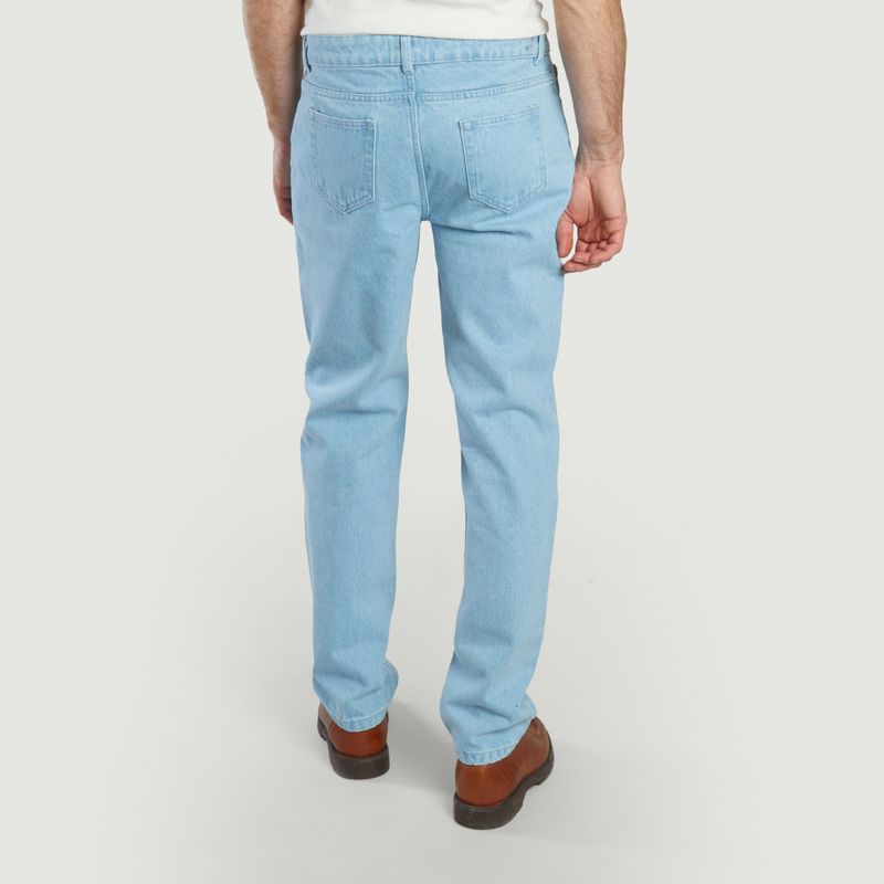 Jean regular 14oz Light Bleach - L'Exception Paris