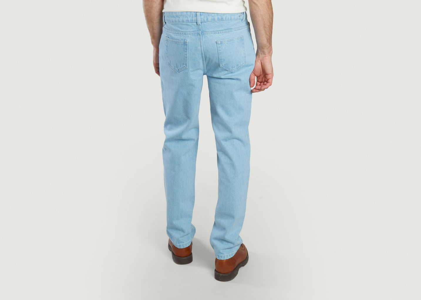 Jean regular 14oz Light Bleach - L'Exception Paris