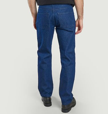 14 oz straight-leg jeans