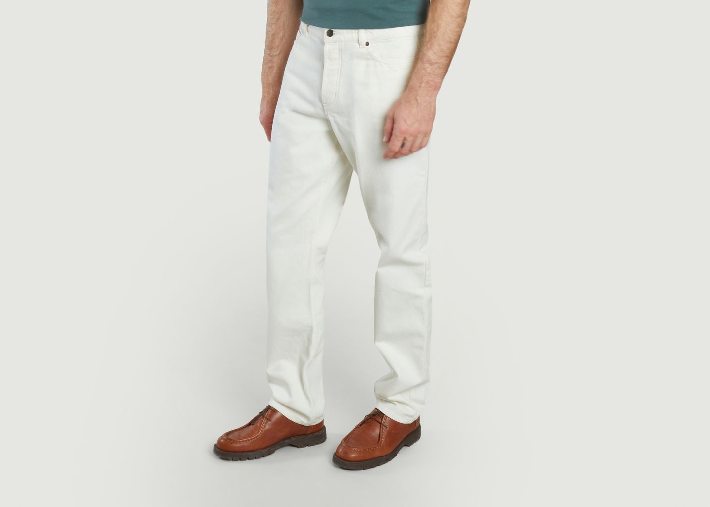 14 oz straight-leg jeans - L'Exception Paris