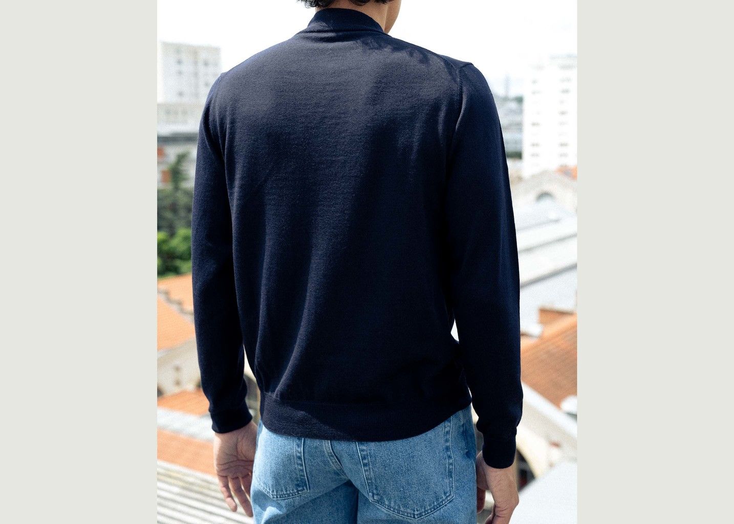 Pullover mit Schornsteinkragen aus Merino - L'Exception Paris