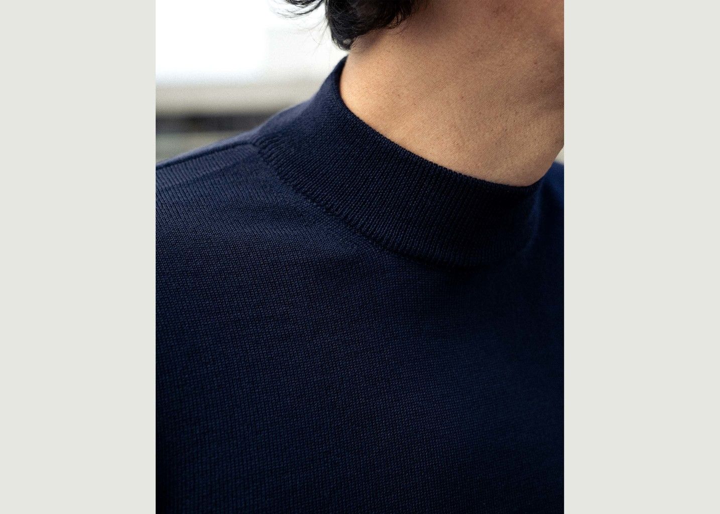 Merino mock-neck sweater - L'Exception Paris