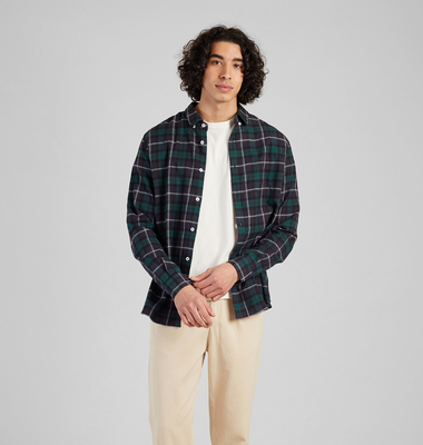 Chequered Flannel Shirt