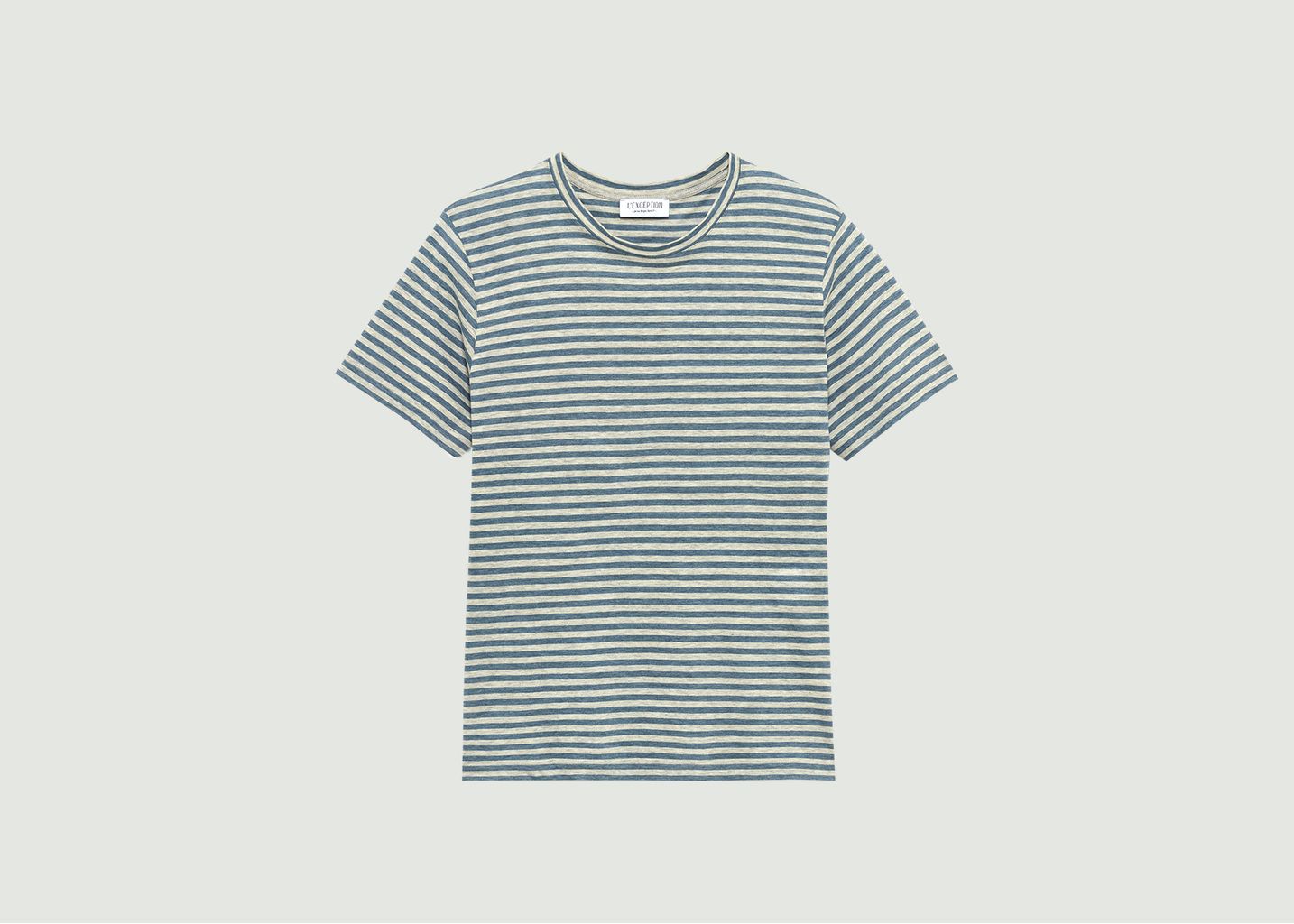 Striped Organic Cotton T-Shirt - L'Exception Paris