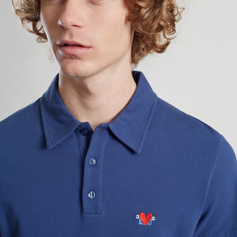 Bird Embroidered Polo - L'Exception Paris