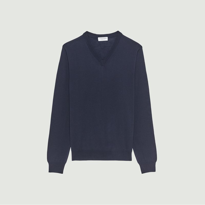 Merino Wool V-Neck Jumper - L'Exception Paris