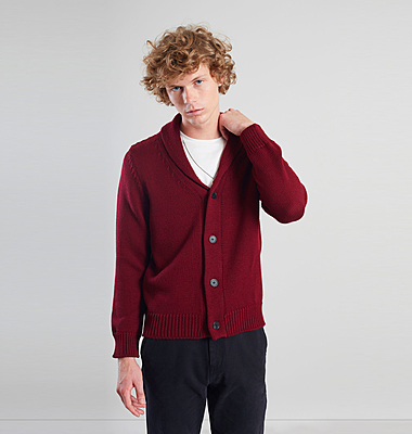 Merino Shawl Collar Cardigan