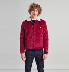 Velour Corduroy Jacket