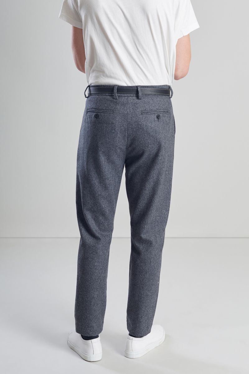 Pantalon à Plis en Laine Japonaise - L'Exception Paris