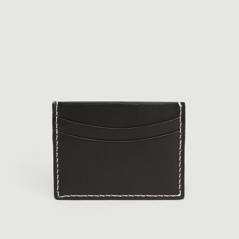 Vegetable Tanned Leather Card Holder - L'Exception Paris