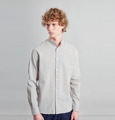 Japanese organic cotton and linen shirt