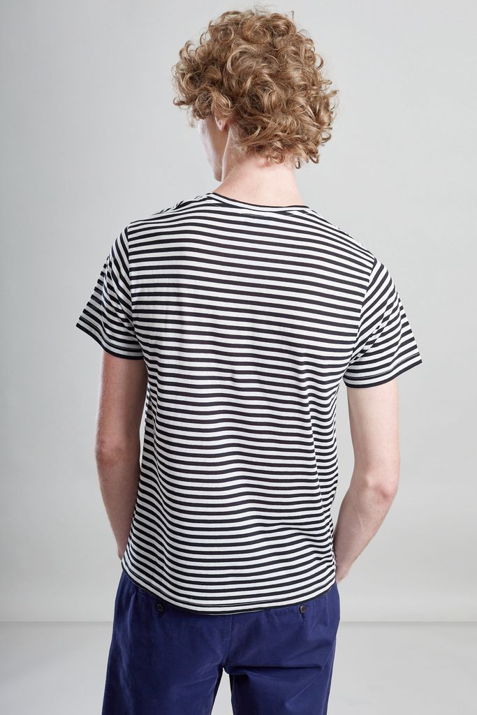 Gestreiftes T-Shirt aus japanischer Bio-Baumwolle - L'Exception Paris