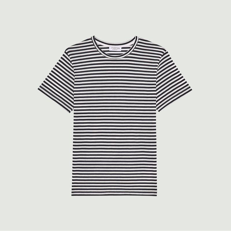 Striped japanese organic cotton t-shirt - L'Exception Paris