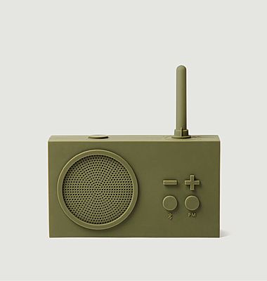 FM Radio With Bluetooth Speaker Tykho 3