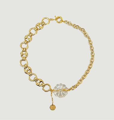 Halskette Fleur Bouton d'Or