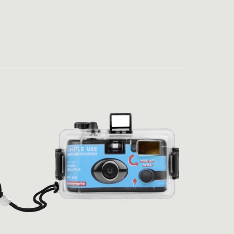 Simple Use Reloadable Camera & Underwater Case  - Lomography