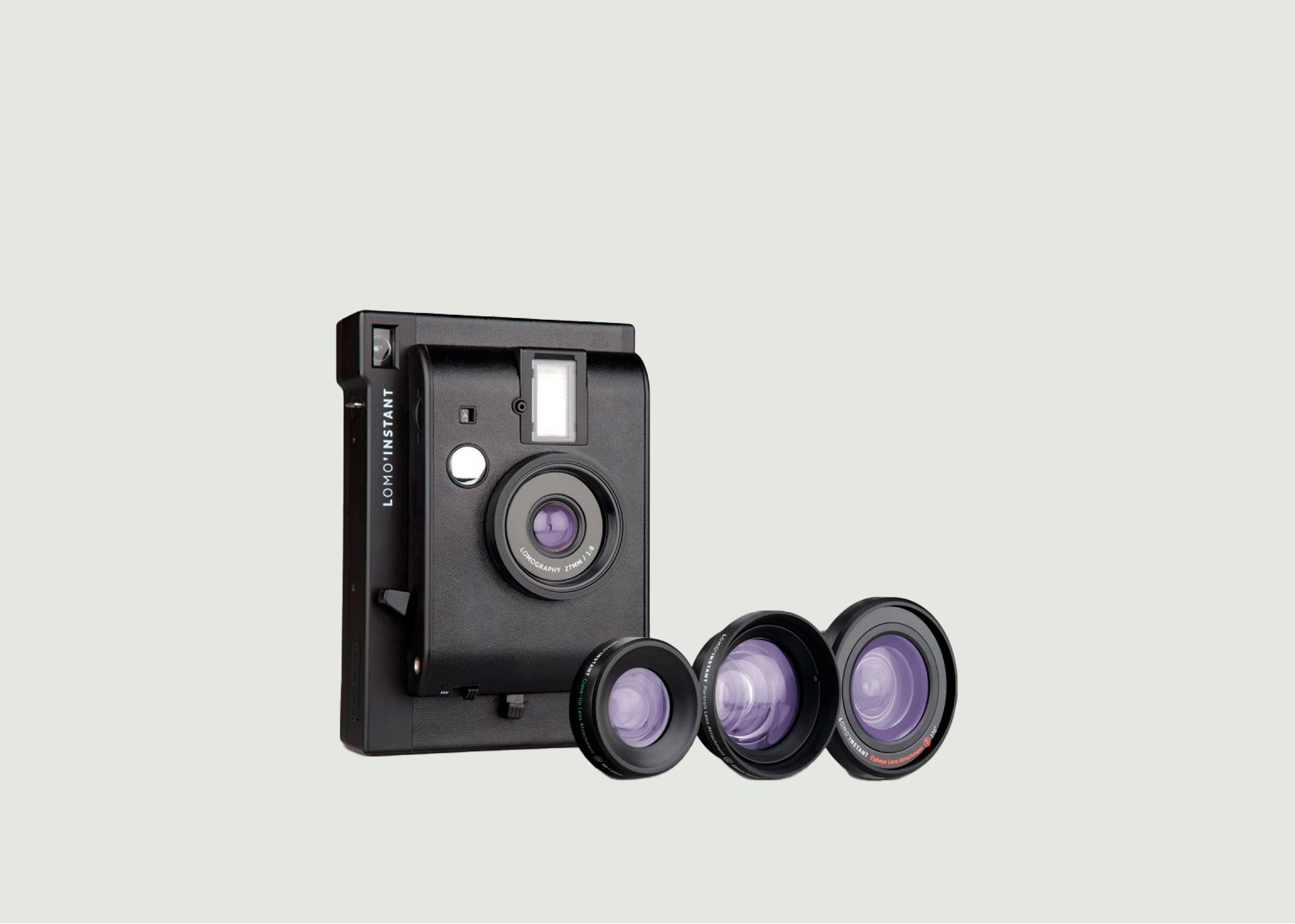 Lomo'Instant Mini Black + 3 Lenses - Lomography