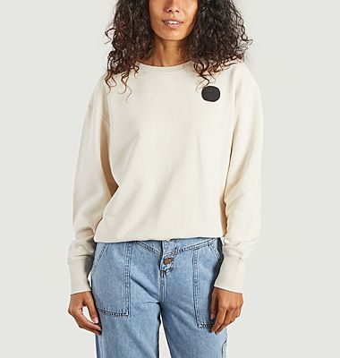 Sweatshirt à pois