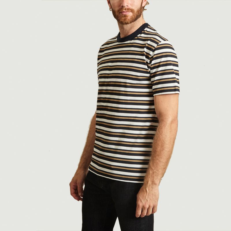 T-Shirt Mate Rayures - Loreak Mendian