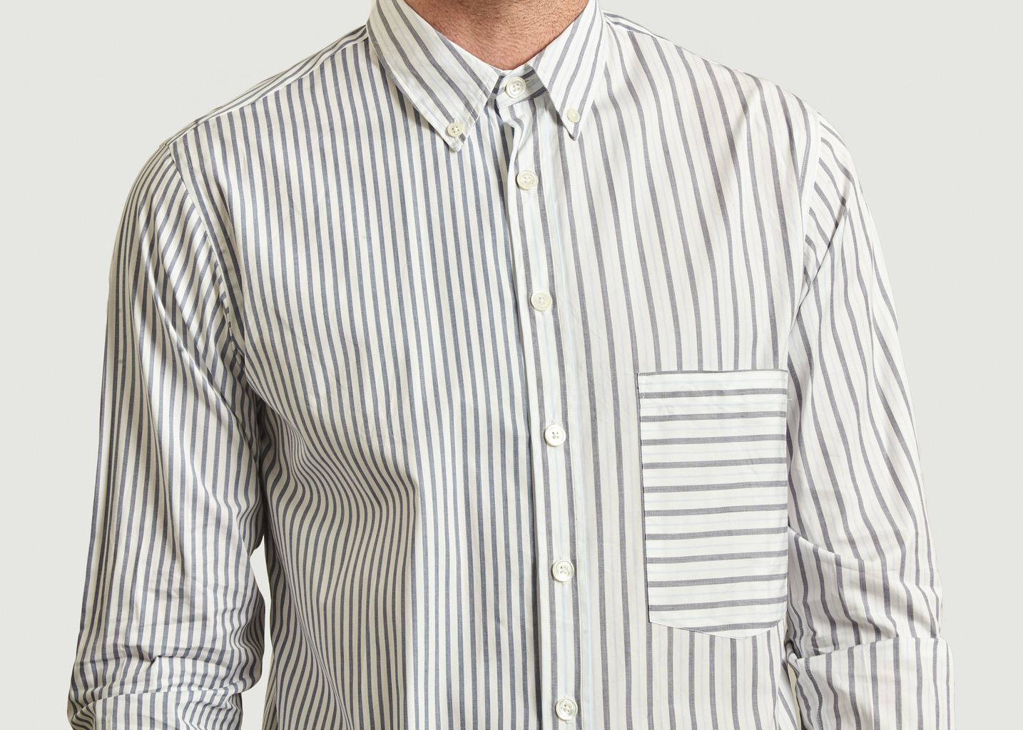 Cruce striped shirt - Loreak Mendian