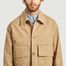 matière Lega Ponza oversize cotton jacket with pockets - Loreak Mendian