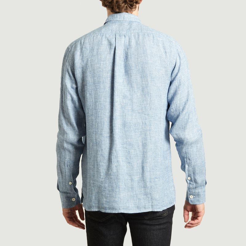 Chemise en lin Hecho Pimenta - Loreak Mendian