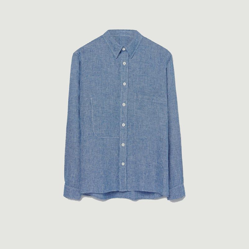 Chemise en lin Hecho Pimenta - Loreak Mendian