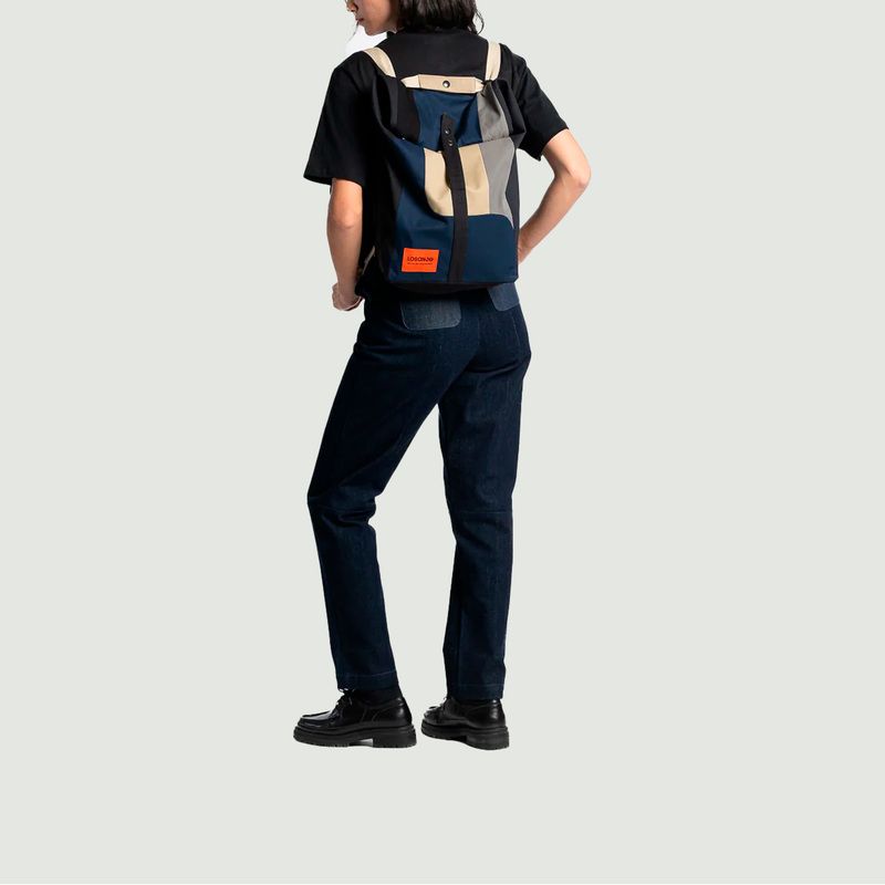 Patchwork Tryptique Backpack - Losanje