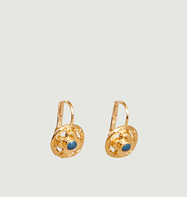 Boucles d'oreilles dormeuses Madeleine