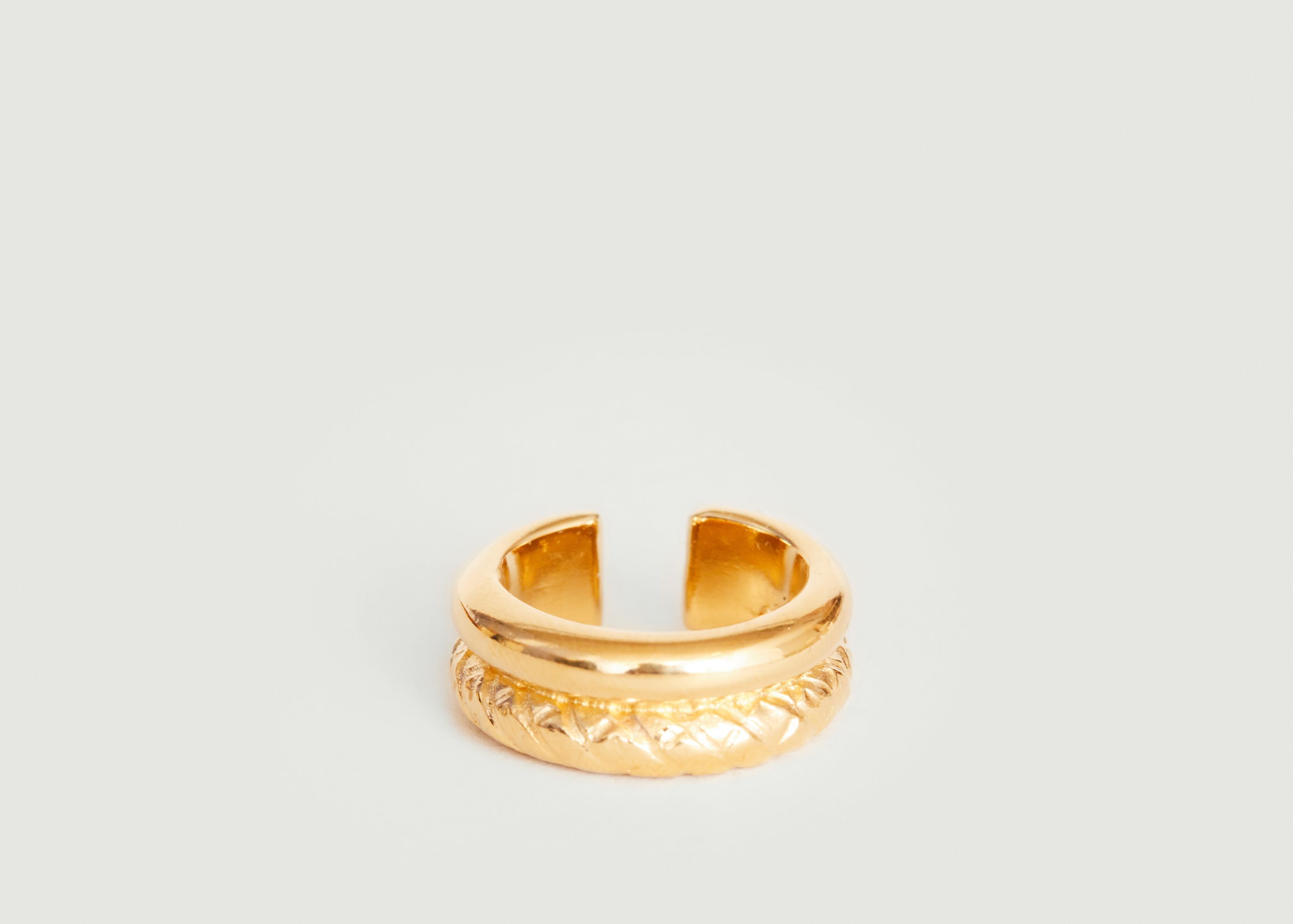 Charlotte ring 24 K fine gold  - Louise Damas