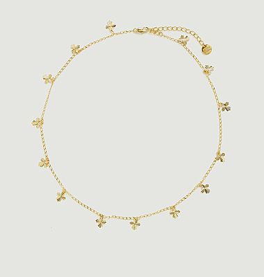 Claire gold necklace 24 K