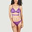 Carly purple padded bikini top - Love Stories