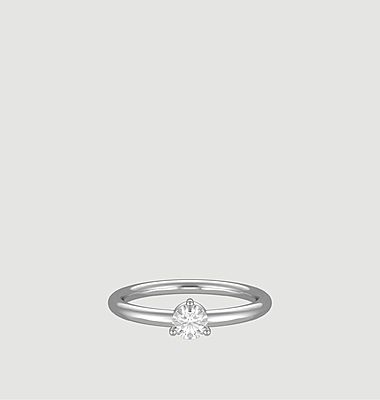 Les Absolu.e.s 0.25ct Solitaire in 18ct White Gold