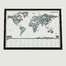 Carte À Gratter Insultes Scratch Map™ Of The F*#?ing World - Luckies