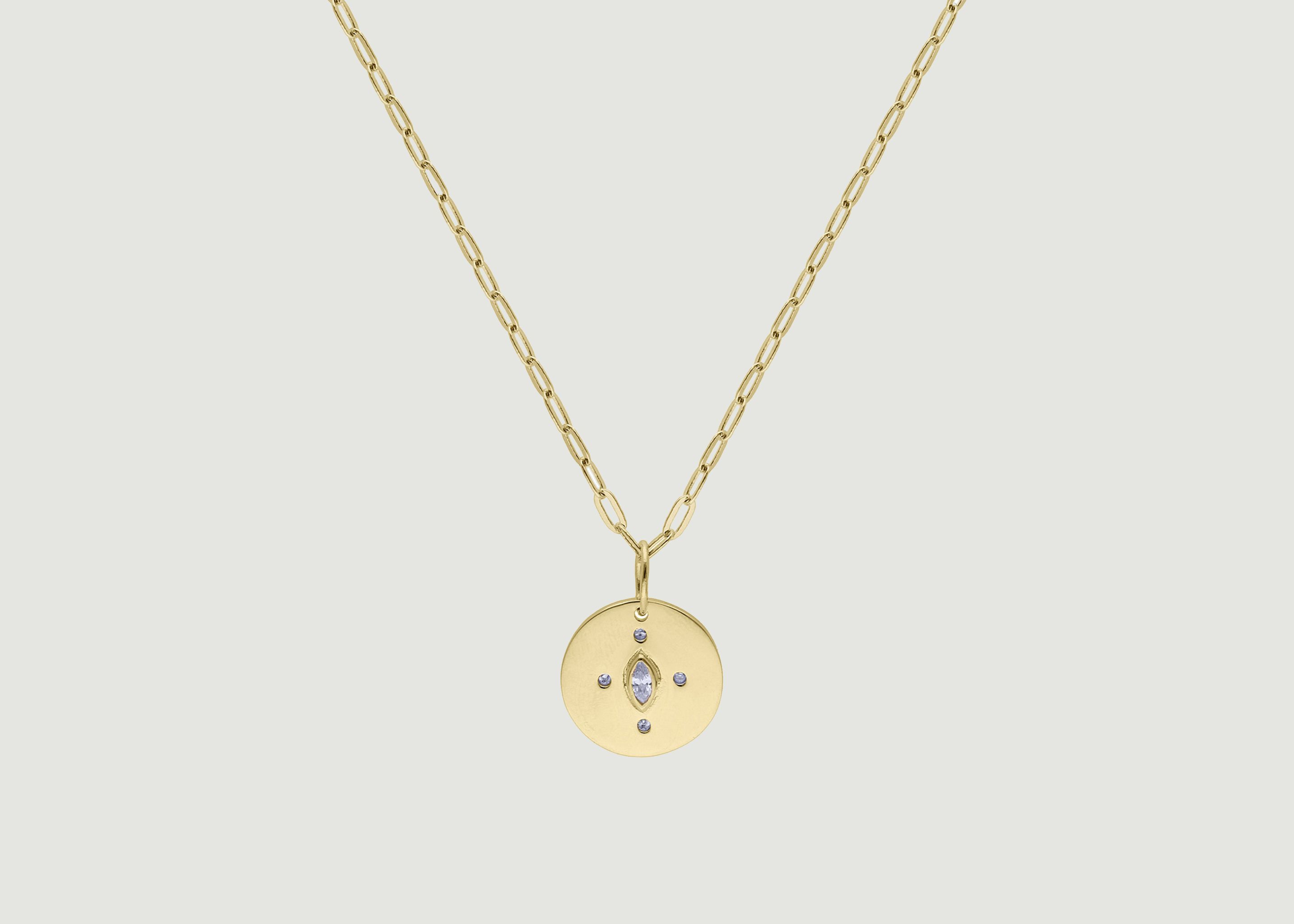Karen necklace with pendant - Luj Paris