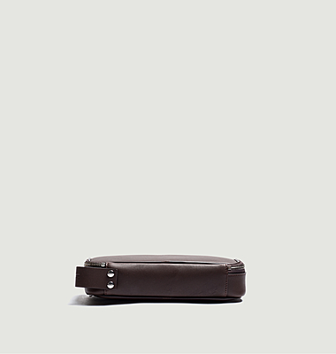 Gina leather toiletry bag