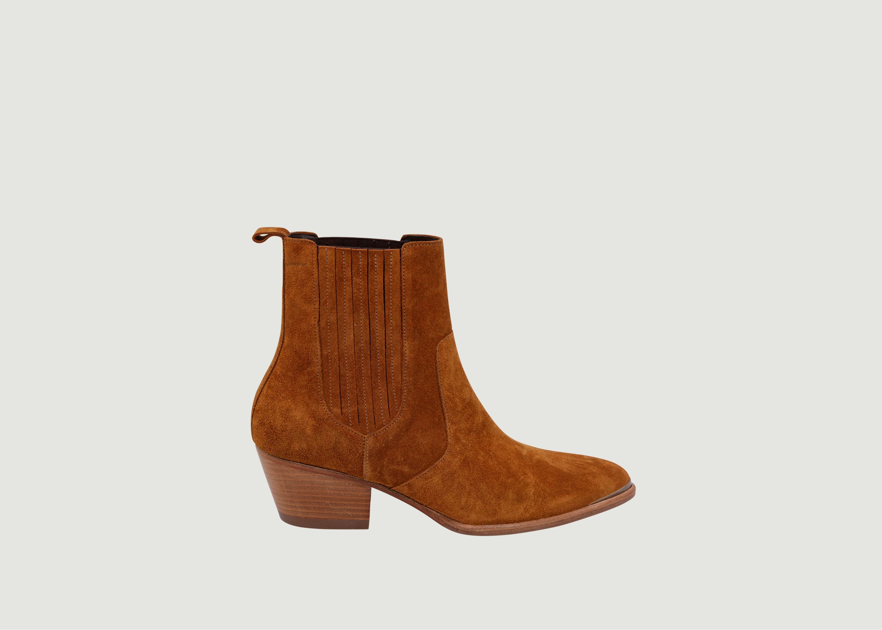 Marianne suede leather boots - M.Moustache