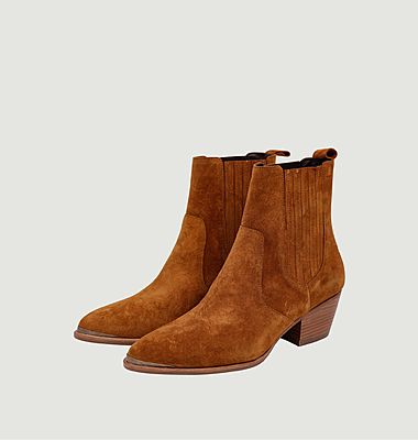 Marianne suede leather boots