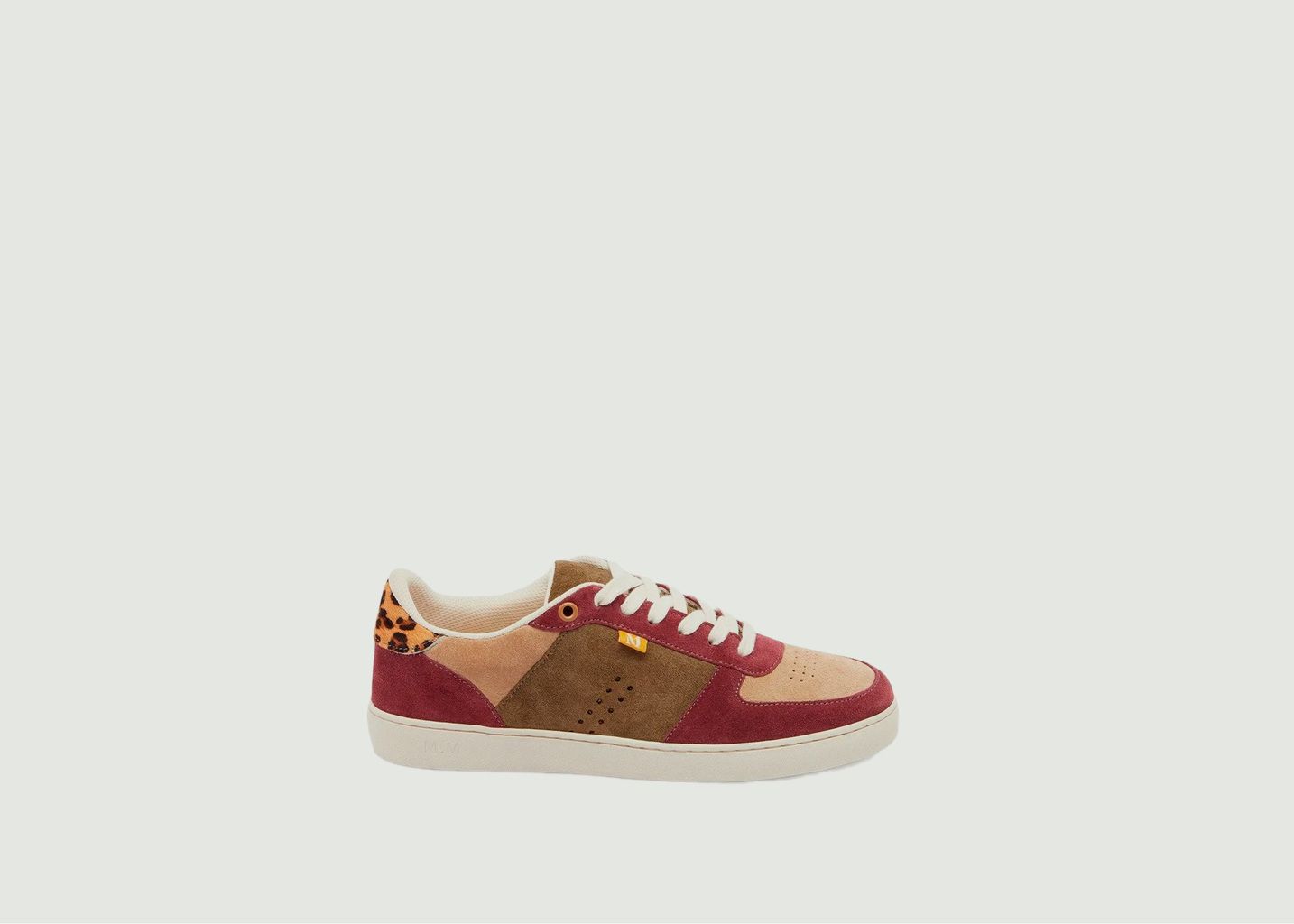 Marie low top sneakers in suede  - M.Moustache