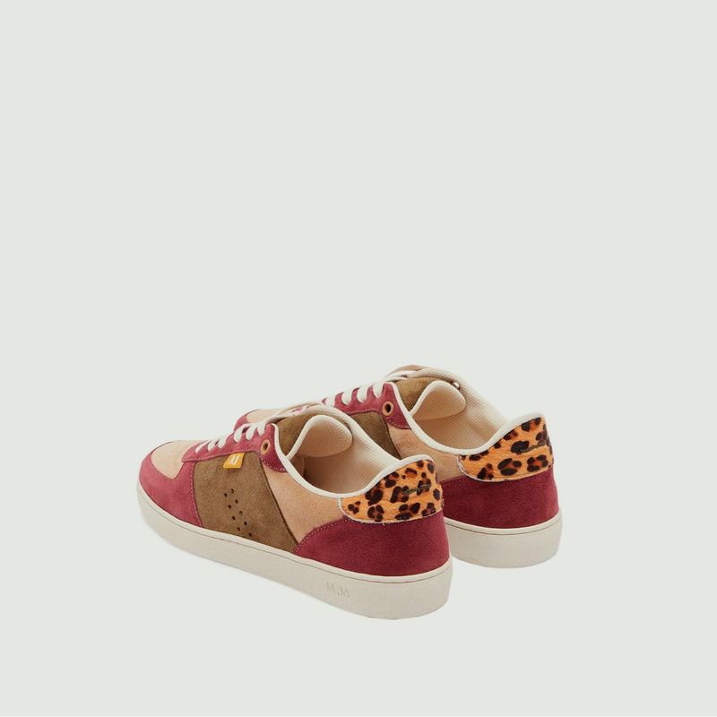Marie low top sneakers in suede  - M.Moustache