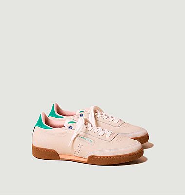 Anatole leather low top trainers
