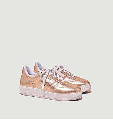 Maxence leather low top trainers