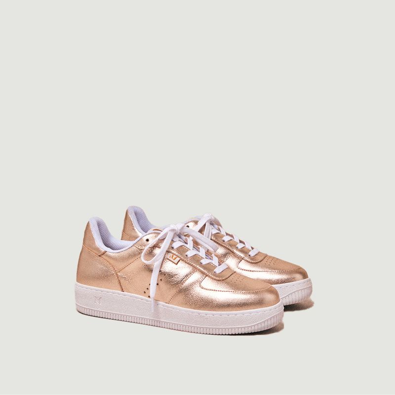 Niedrige Sneakers Maxence Leder - M.Moustache