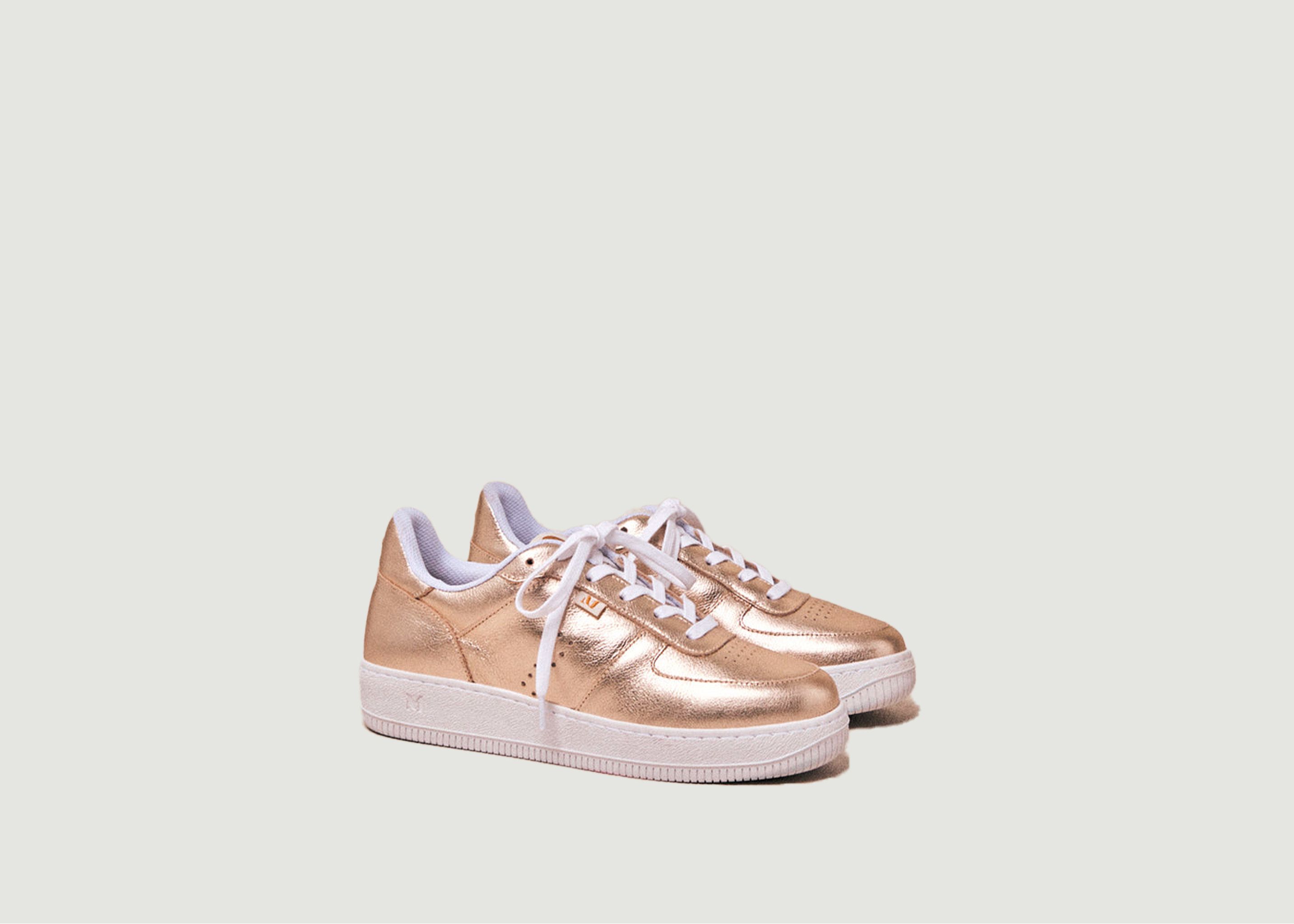 Niedrige Sneakers Maxence Leder - M.Moustache