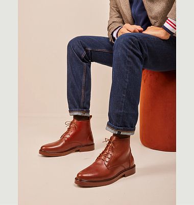 Guillaume leather boots