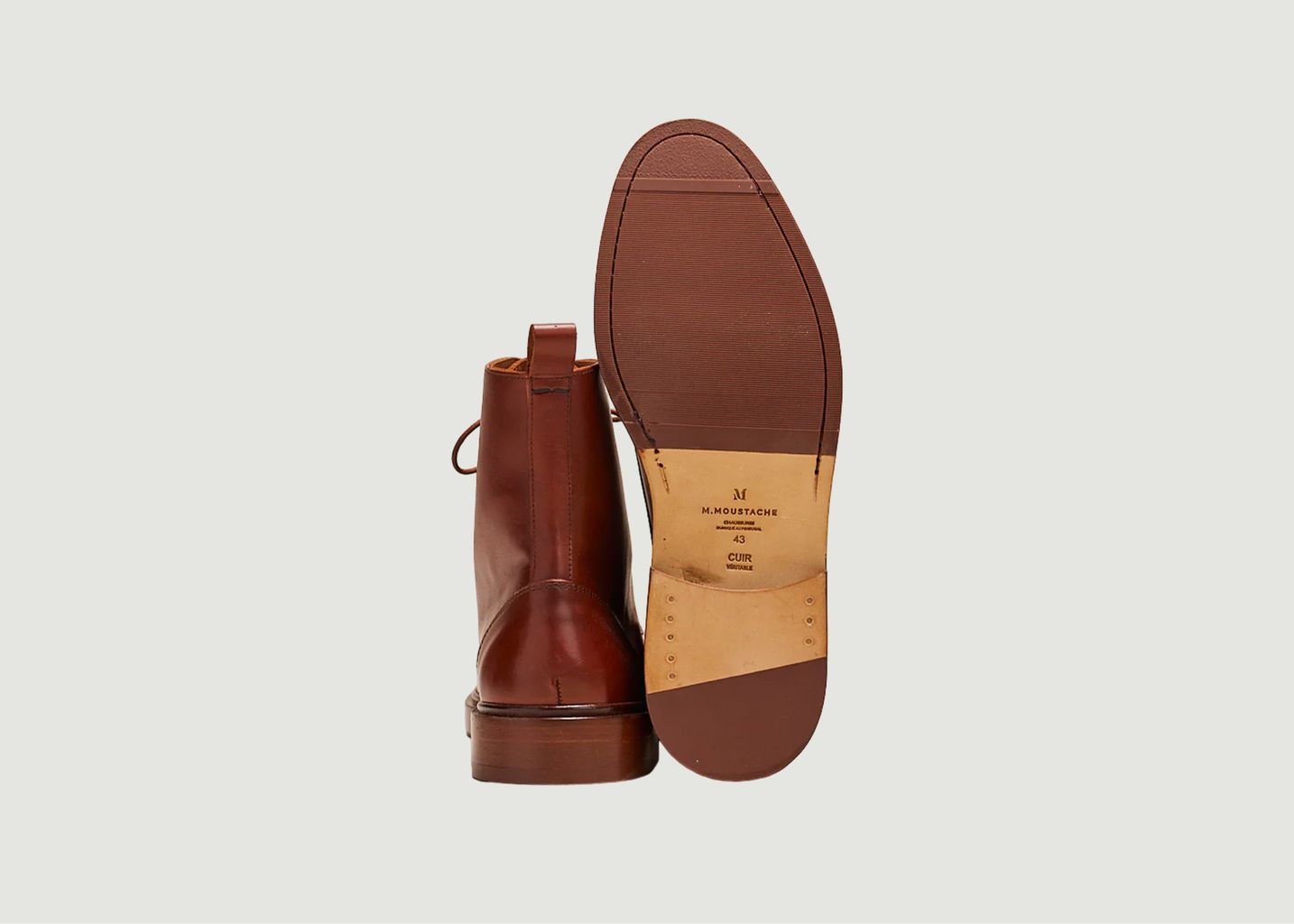 Timothée leather boots - M.Moustache