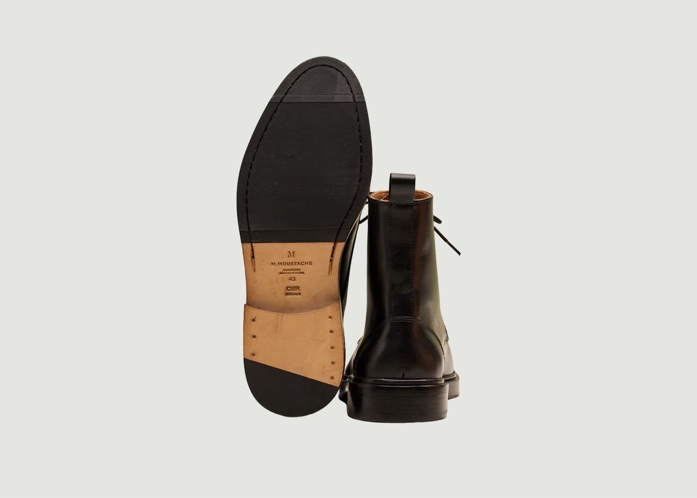 Guillaume leather boots - M.Moustache