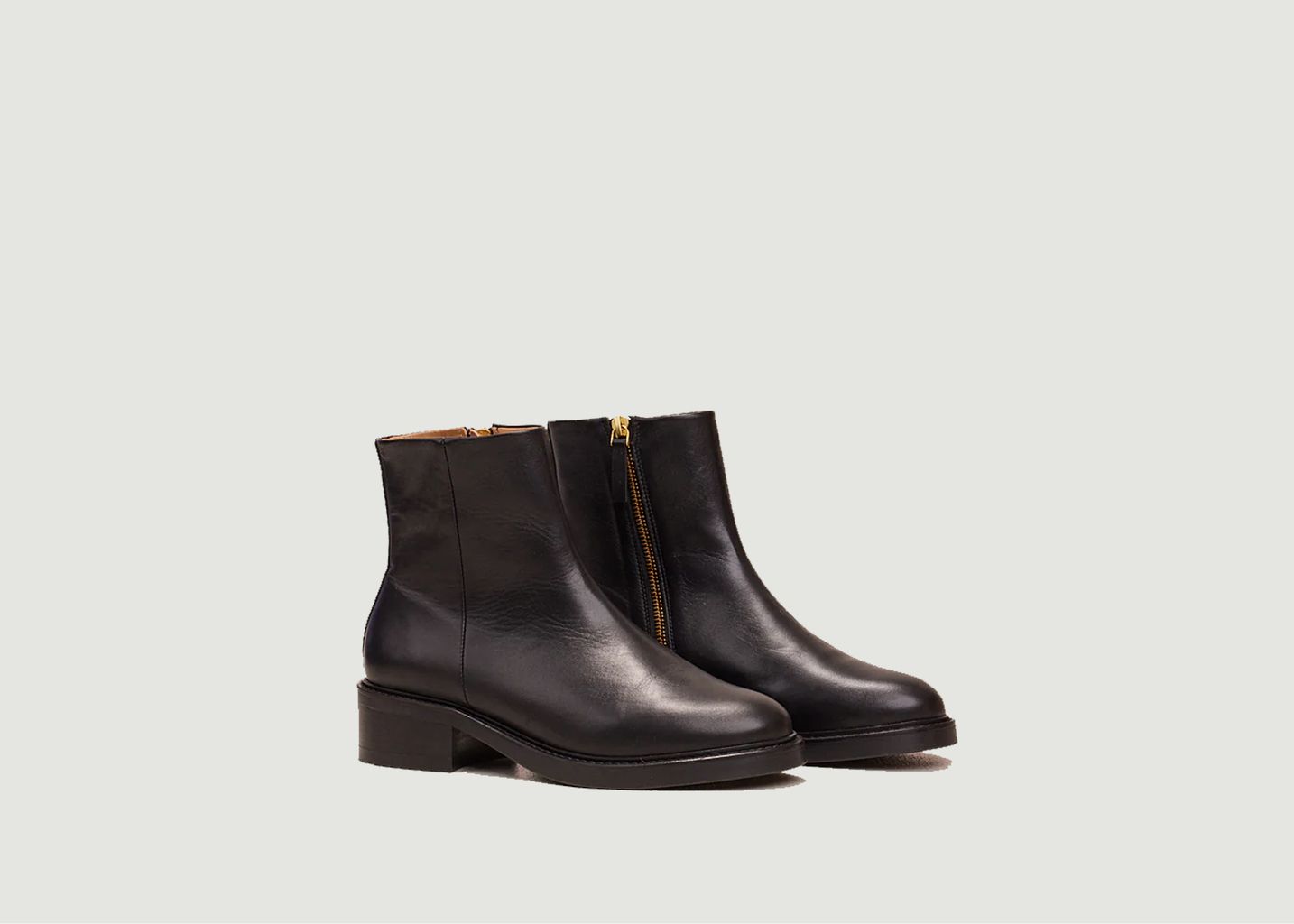 Bottines en cuir Virginie - M.Moustache